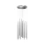 Lampa wisząca Louise 12 AZ3422 - AZzardo